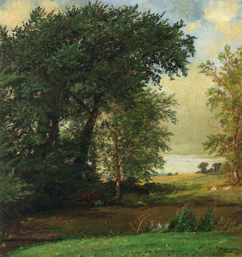 Jasper Francis Cropsey Banks of the River